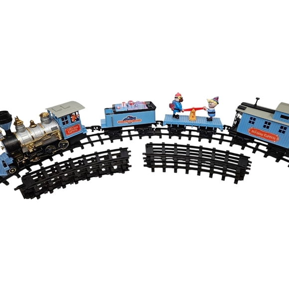 Memory Lane‎ Rudolph Island Of Misfit Toys Rudolph's Red Nose Express Train Set - Picture 4 of 17